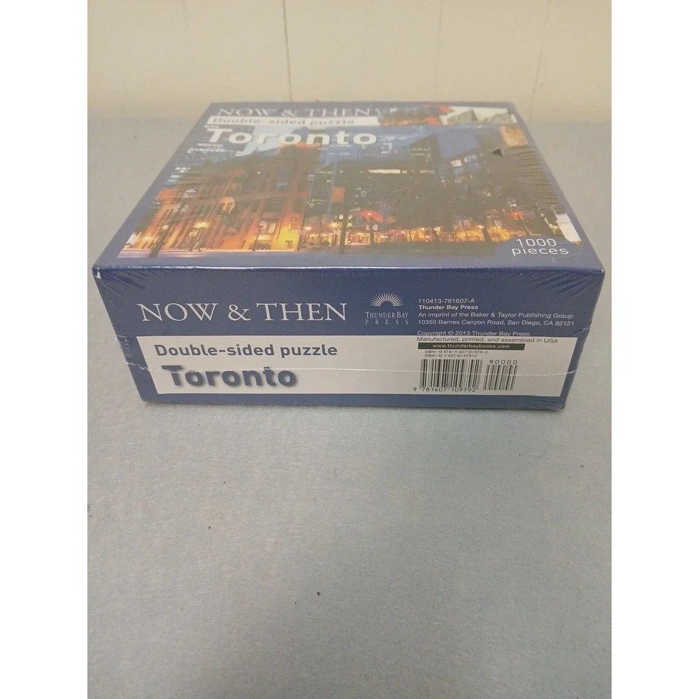 Toronto - 1000 Pieces  Double-sided Puzzle for Adults and Kids  New Sealed!!